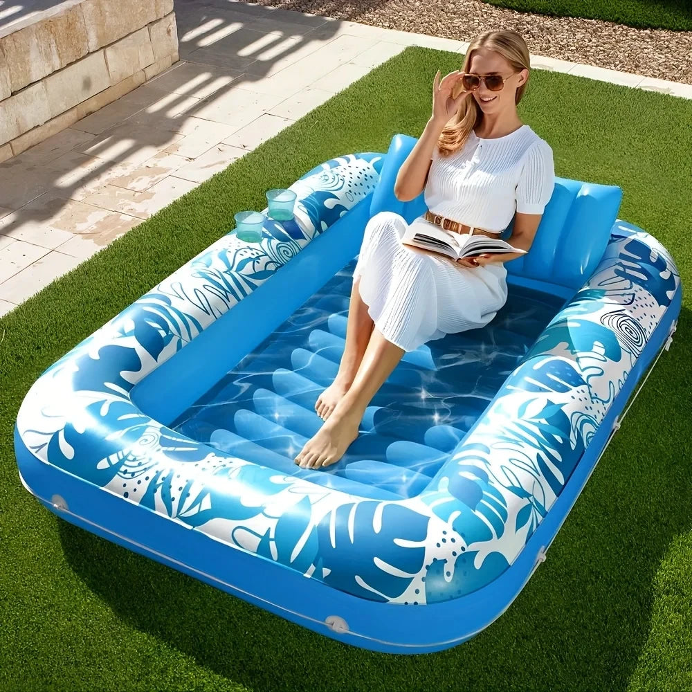 Inflatable Tanning Pool Raft