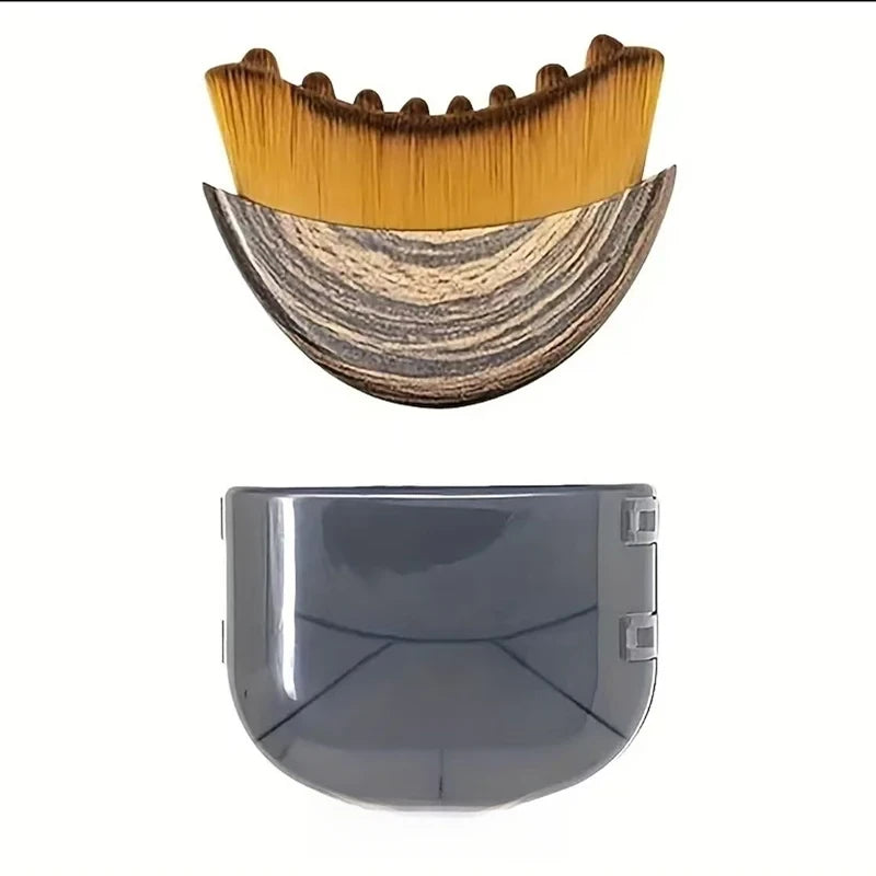 Portable Contoured Facial Massage Brush